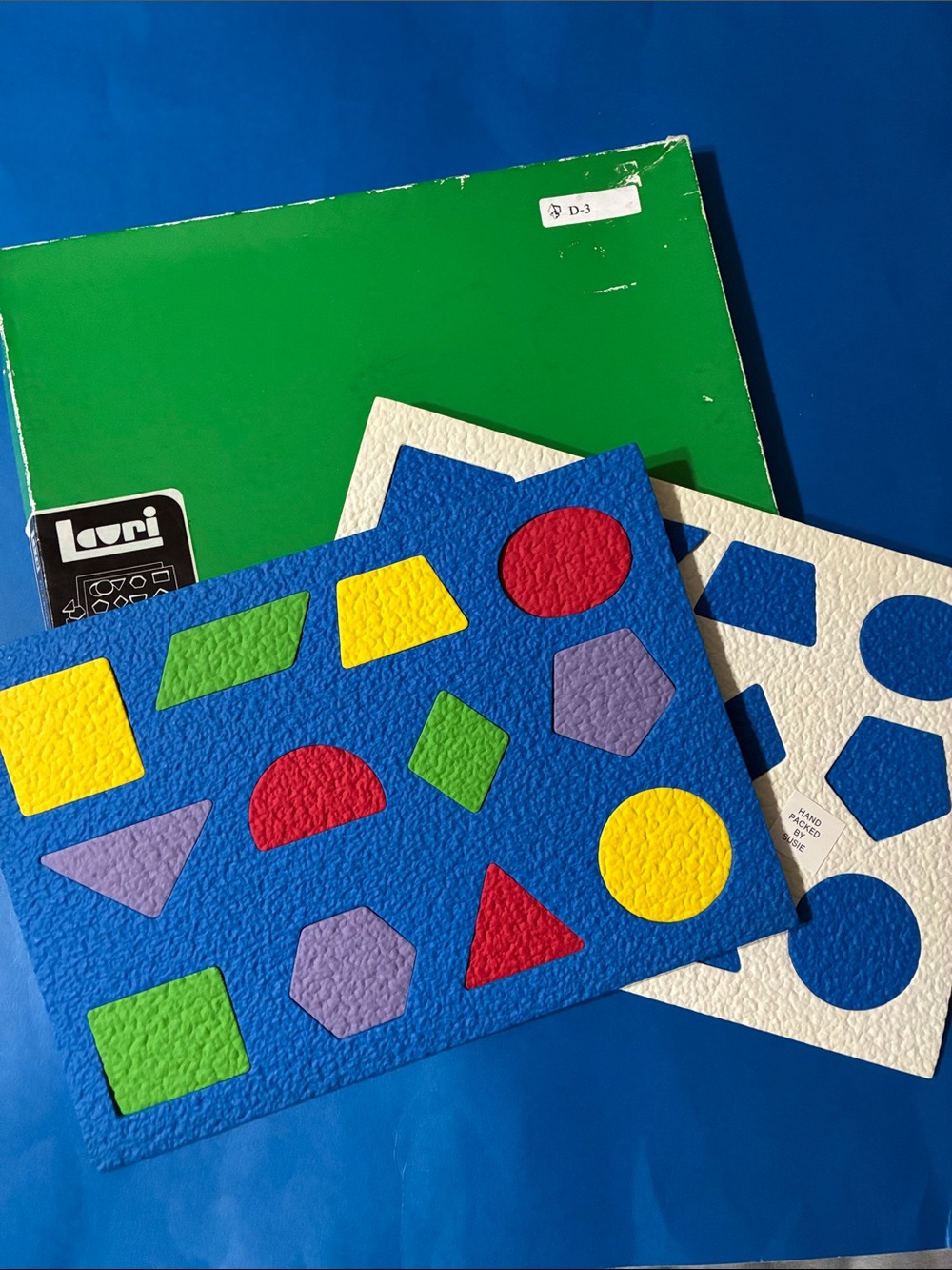 Lauri - Vintage 1989 Fit-A-Shape Puzzles